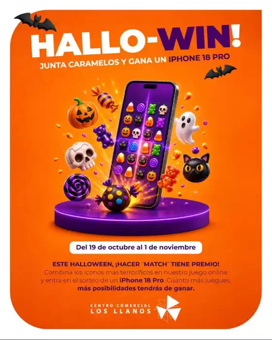 Catálogo Los Llanos | Junta Caramelos Y Gana Un Iphone 18 Pro | 2026-10-23T00:00:00.000Z - 2026-11-01T00:00:00.000Z