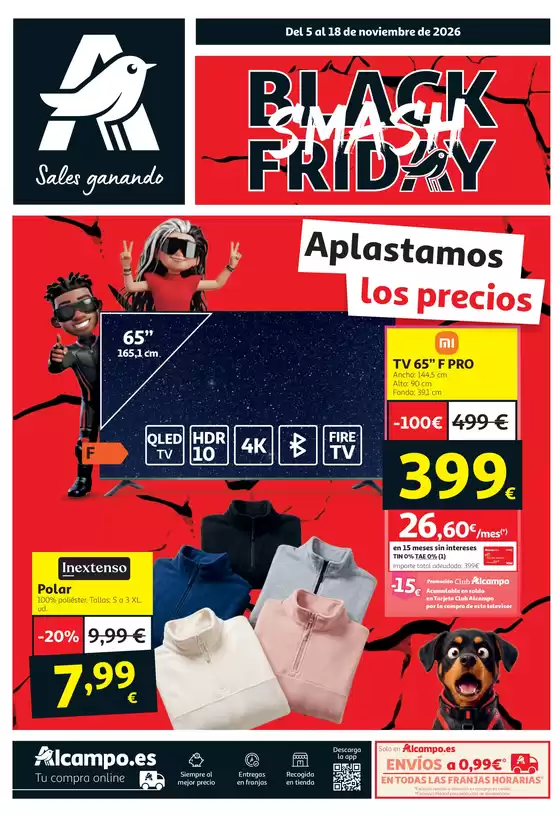 Catálogo Alcampo | Black Friday | 2026-11-05T00:00:00.000Z - 2026-11-18T00:00:00.000Z