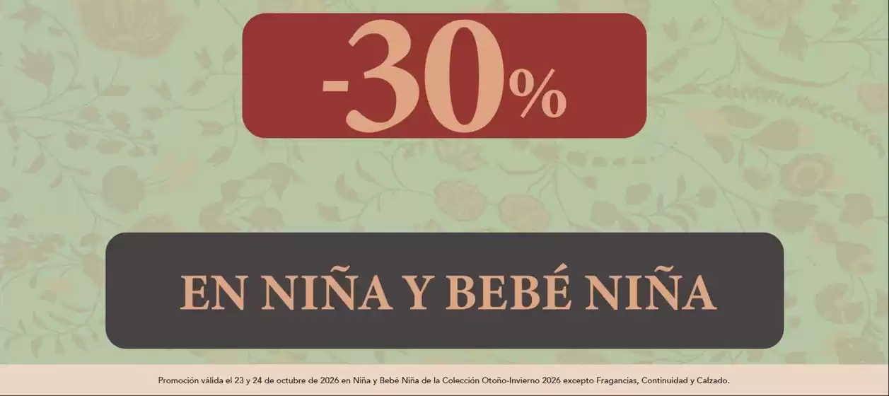 Catálogo Gocco | -30% En Niña Y Bebé Niña | 2026-10-23T00:00:00.000Z - 2026-10-24T00:00:00.000Z