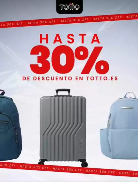 Catálogo Totto | Hasta 30% de descuento | 2026-10-26T00:00:00.000Z - 2026-11-08T00:00:00.000Z
