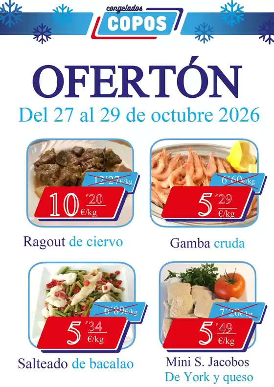 Catálogo Congelados Copos | Ofertón | 2026-10-27T00:00:00.000Z - 2026-10-29T00:00:00.000Z