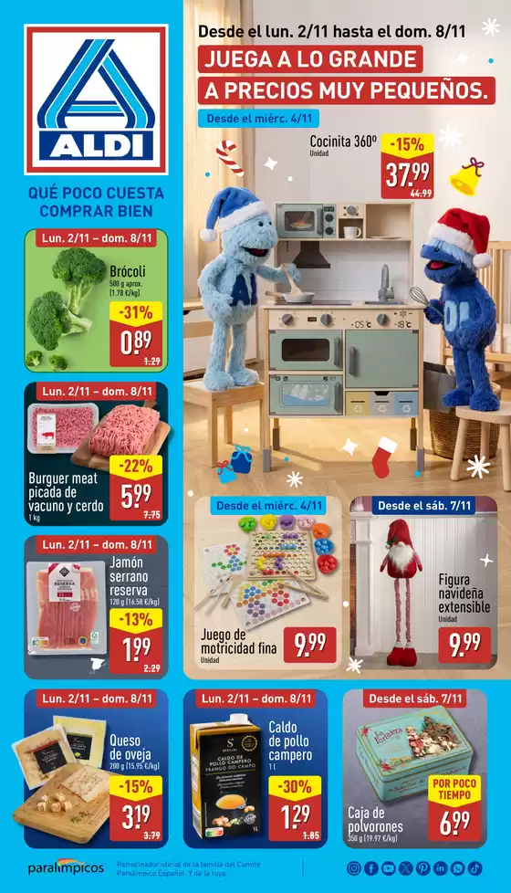 Catálogo ALDI en Llodio | Qué poco cuesta comprar bien | 2026-11-02T00:00:00.000Z - 2026-11-08T00:00:00.000Z