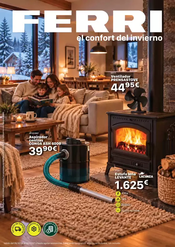 Catálogo Ferri | El confort del invierno | 2026-10-27T00:00:00.000Z - 2027-02-28T00:00:00.000Z