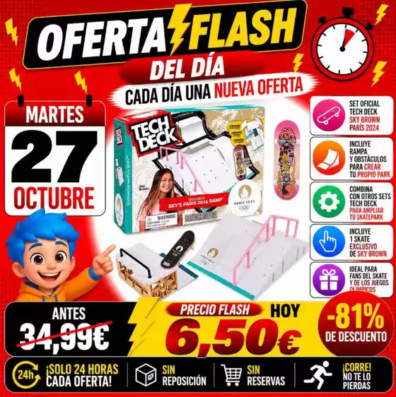 Catálogo Juguetestoday | Oferta Flash | 2026-10-27T00:00:00.000Z - 2026-10-27T00:00:00.000Z
