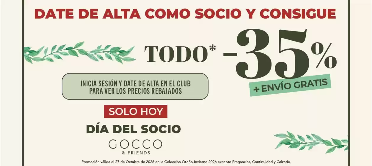 Catálogo Gocco | Todo -35% + Envío Gratis | 2026-10-27T00:00:00.000Z - 2026-10-27T00:00:00.000Z