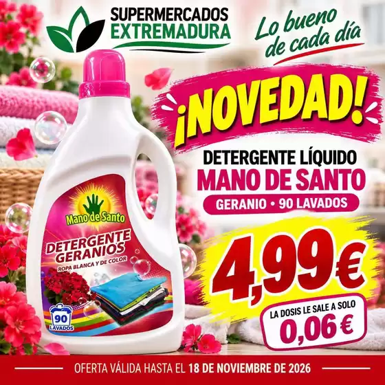 Catálogo Supermercados Extremadura | Oferta | 2026-10-28T00:00:00.000Z - 2026-11-18T00:00:00.000Z