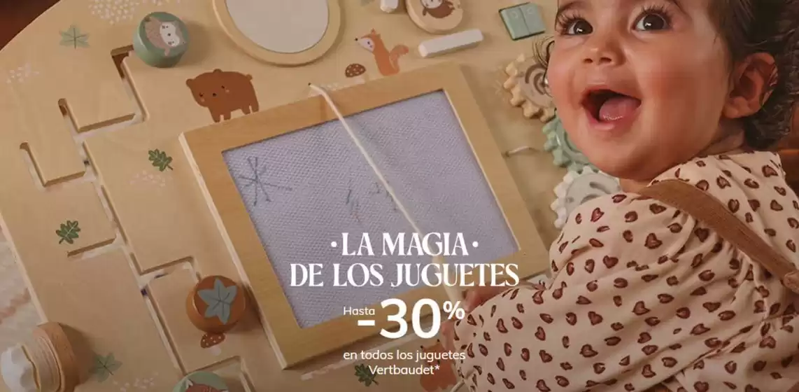 Catálogo Vertbaudet | Hasta -30% | 2026-10-28T00:00:00.000Z - 2026-11-08T00:00:00.000Z