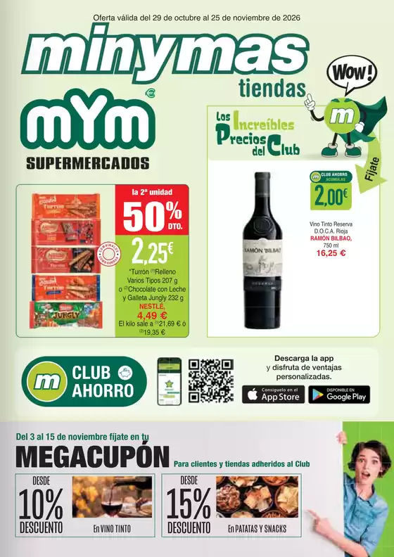 Catálogo Masymas | Oferta válida del 29 de octubre al 25 de noviembre de 2026 | 2026-10-29T00:00:00.000Z - 2026-11-25T00:00:00.000Z