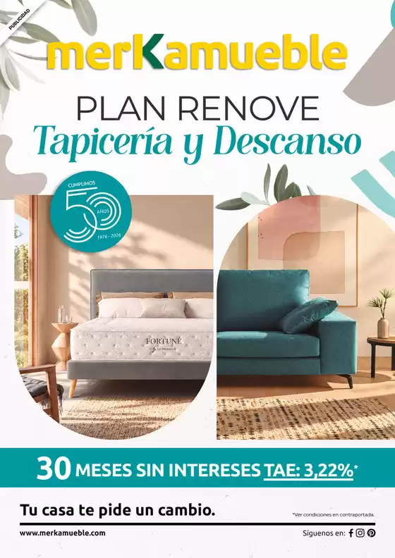 Catálogo Merkamueble | Tapicería y Descanso | 2026-10-29T00:00:00.000Z - 2026-11-18T00:00:00.000Z