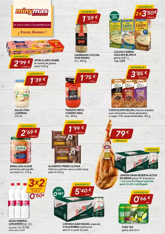 Catálogo minymas | ¡ Precios Mínimos ! | 2026-10-29T00:00:00.000Z - 2026-11-11T00:00:00.000Z