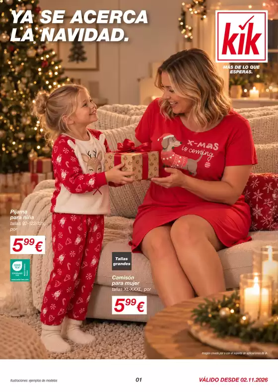 Catálogo KIK | Ya se acerca la Navidad | 2026-10-30T00:00:00.000Z - 2026-11-07T00:00:00.000Z