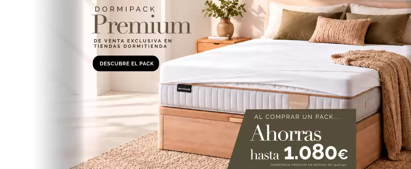 Catálogo Dormitienda | Ahorras hasta 1.080€ | 2026-10-29T00:00:00.000Z - 2026-11-11T00:00:00.000Z