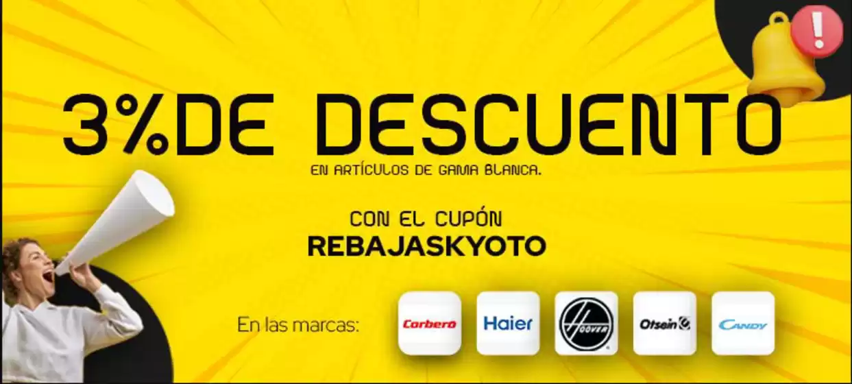 Catálogo Kyoto electrodomésticos | Ofertas | 2026-10-29T00:00:00.000Z - 2026-11-11T00:00:00.000Z