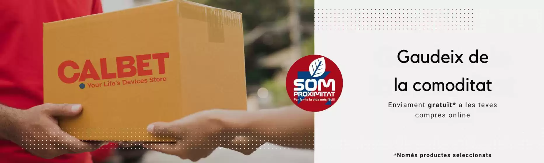 Catálogo Calbet | Enviament gratuït a les teves compres online | 2026-10-29T00:00:00.000Z - 2026-11-15T00:00:00.000Z