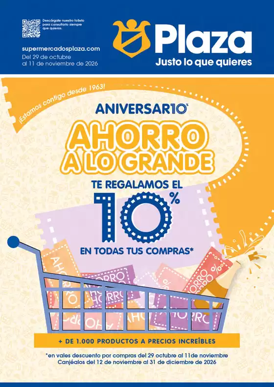Catálogo Supermercados Plaza | Ahorro A Lo Grande | 2026-10-29T00:00:00.000Z - 2026-12-31T00:00:00.000Z