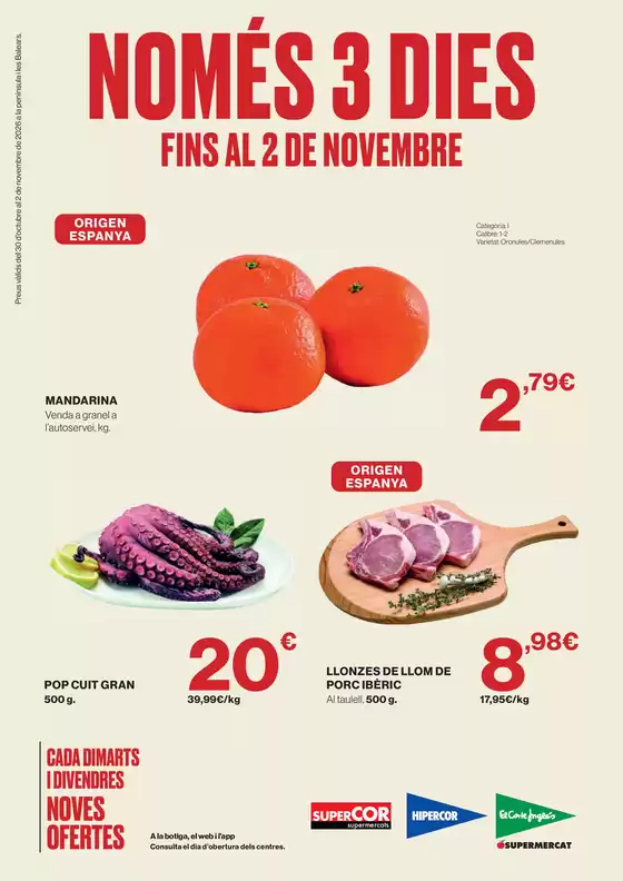 Catálogo El Corte Inglés en Tielmes | Fins Al 2 De Novembre | 2026-10-30T00:00:00.000Z - 2026-11-02T00:00:00.000Z