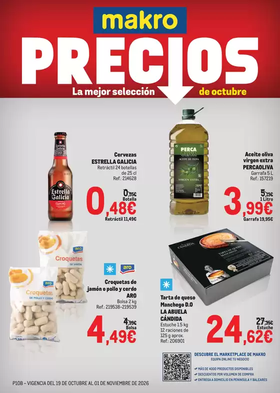 Catálogo Makro en Foios | Makro Precios Canarias | 2026-10-30T00:00:00.000Z - 2026-11-01T00:00:00.000Z