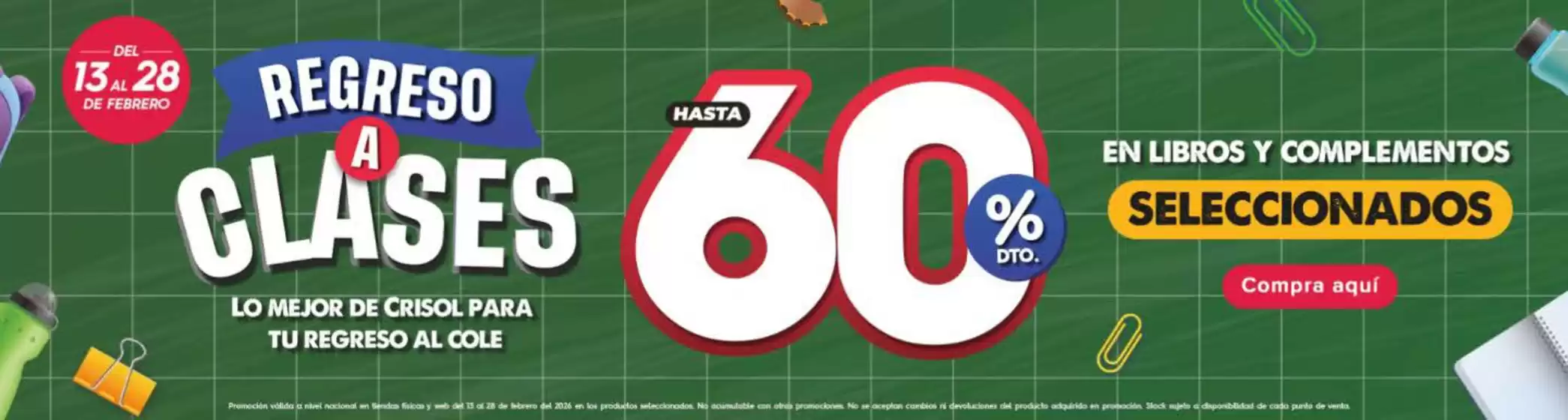 Catálogo Crisol | Regreso a clases | 2026-02-23T00:00:00.000Z - 2026-02-28T00:00:00.000Z
