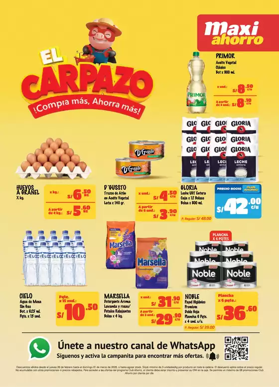 Catálogo MaxiAhorro | Nuestras mejores ofertas para ti | 2026-02-26T00:00:00.000Z - 2026-03-01T00:00:00.000Z