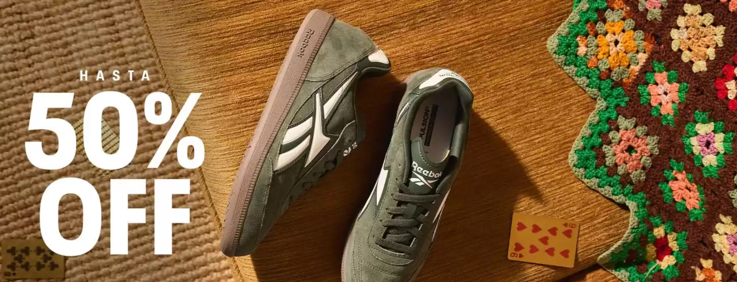 Catálogo Reebok | Hasta 50%off | 2026-02-25T00:00:00.000Z - 2026-03-21T00:00:00.000Z