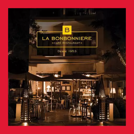 Catálogo La Bonbonniere | Menu Bonbonniere | 2026-02-26T00:00:00.000Z - 2027-01-31T00:00:00.000Z