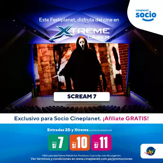 Catálogo CinePlanet | Exlusivo para socio cineplanet | 2026-02-27T00:00:00.000Z - 2026-03-01T00:00:00.000Z