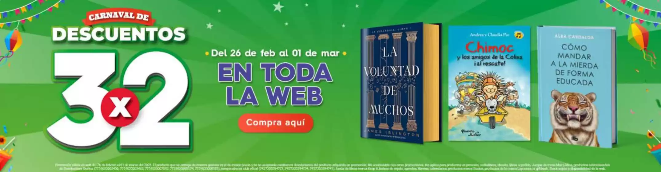 Catálogo Crisol | Carnval de descuentos | 2026-02-27T00:00:00.000Z - 2026-03-01T00:00:00.000Z