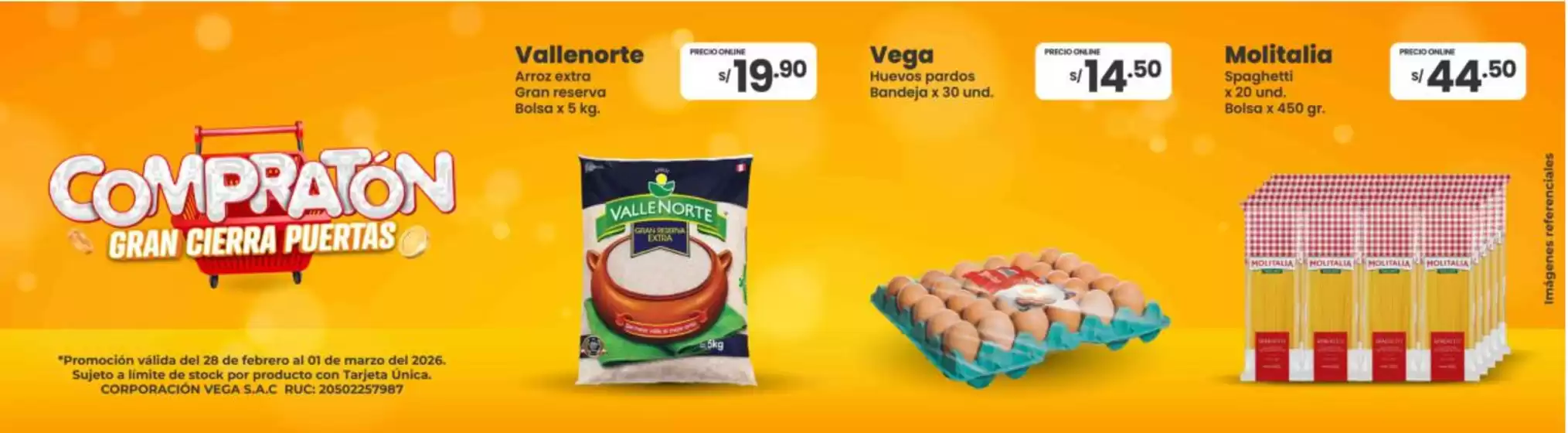 Catálogo Vega | Ofertas principales para ahorradores | 2026-02-28T00:00:00.000Z - 2026-03-01T00:00:00.000Z