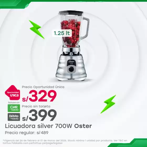 Catálogo Tottus | Ahorra ahora con nuestras ofertas | 2026-02-26T00:00:00.000Z - 2026-03-01T00:00:00.000Z