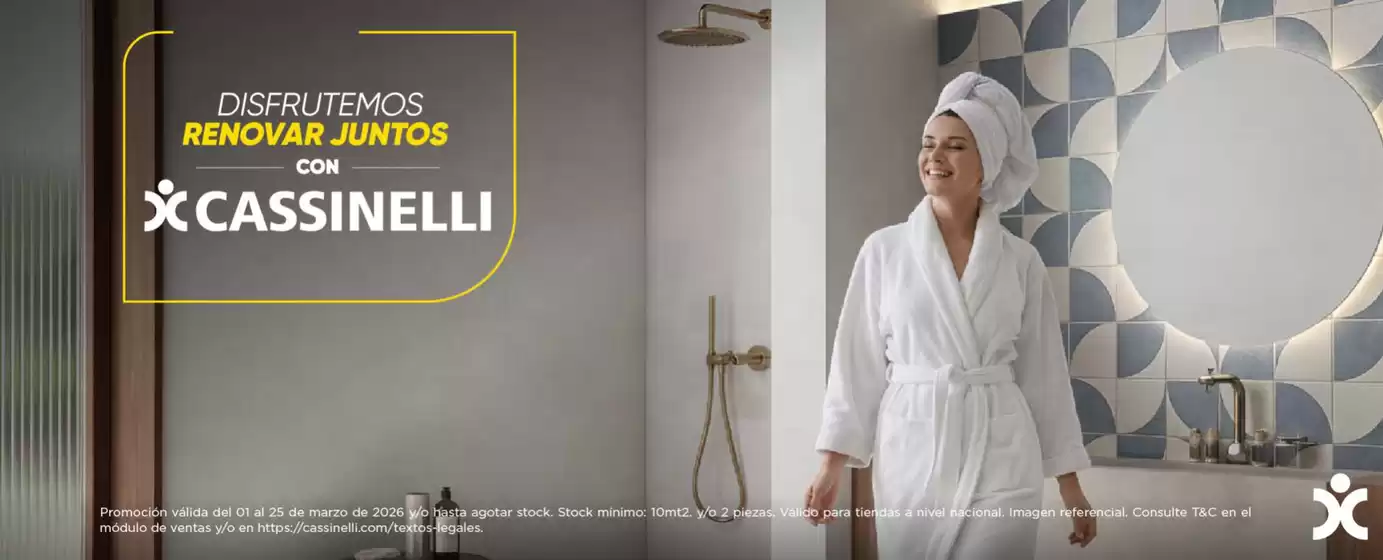 Catálogo Cassinelli | Disfrutemos renovar juntos | 2026-03-02T00:00:00.000Z - 2026-03-25T00:00:00.000Z