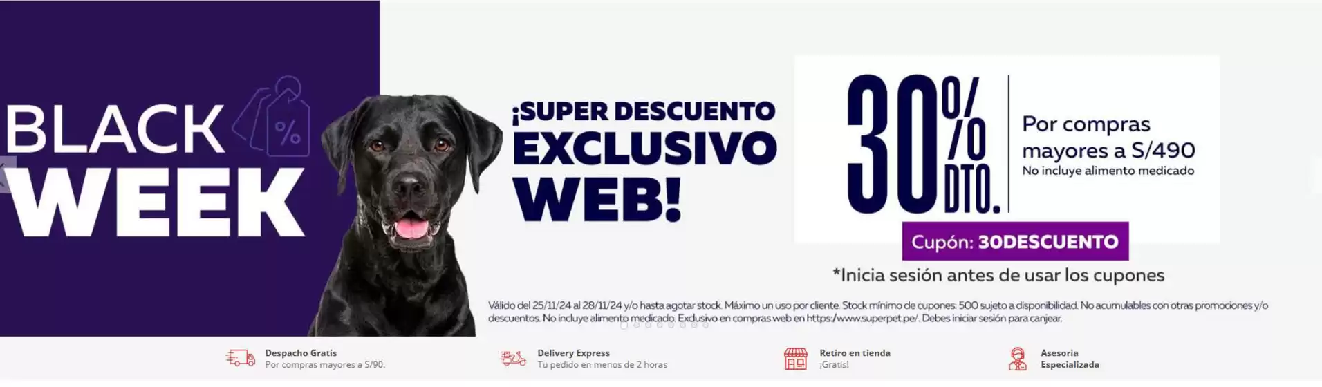 Catálogo Superpet | Black Week  | 2024-11-26T00:00:00.000Z - 2024-12-01T00:00:00.000Z