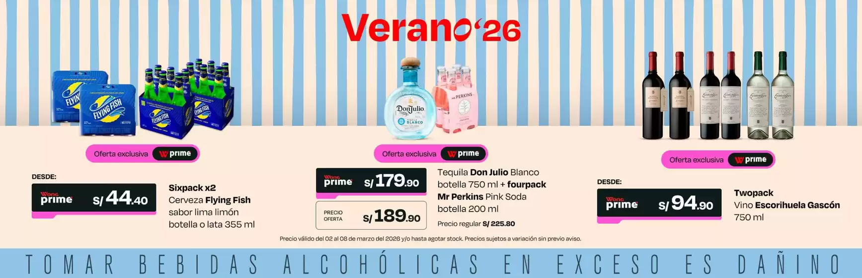 Catálogo Wong | Excelente oferta para cazadores de gangas | 2026-03-02T00:00:00.000Z - 2026-03-08T00:00:00.000Z