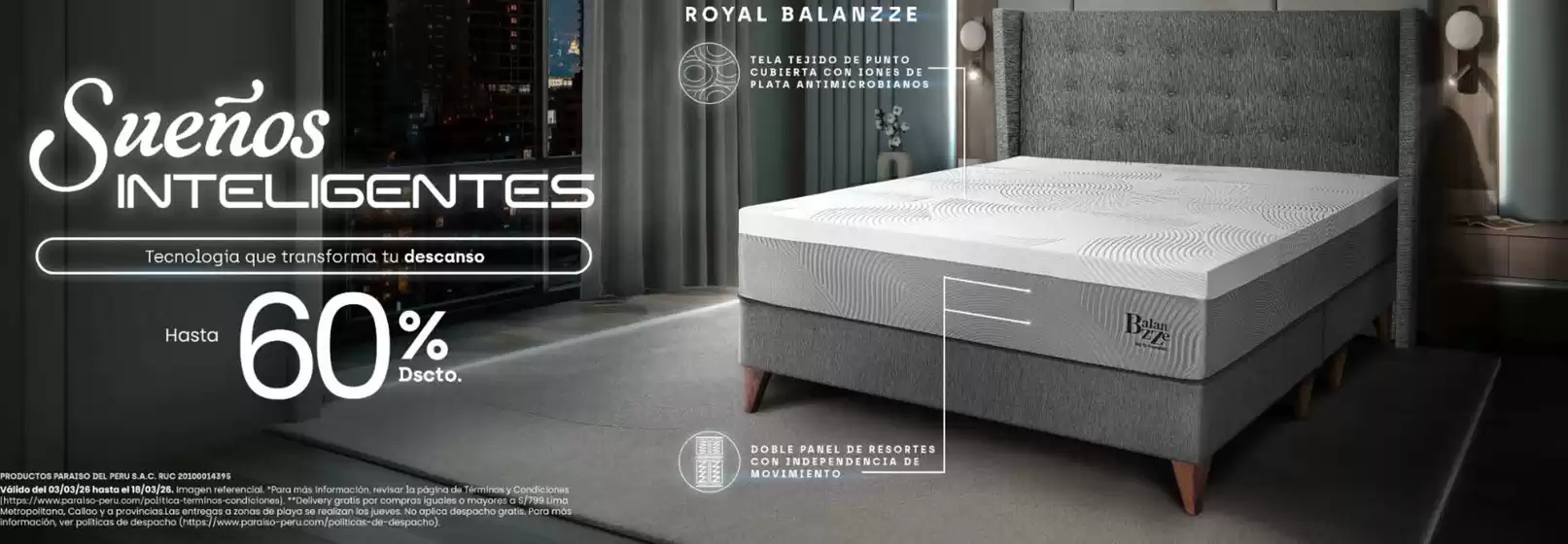 Catálogo Paraiso del Perú | Suenos inteligentes | 2026-03-03T00:00:00.000Z - 2026-03-18T00:00:00.000Z