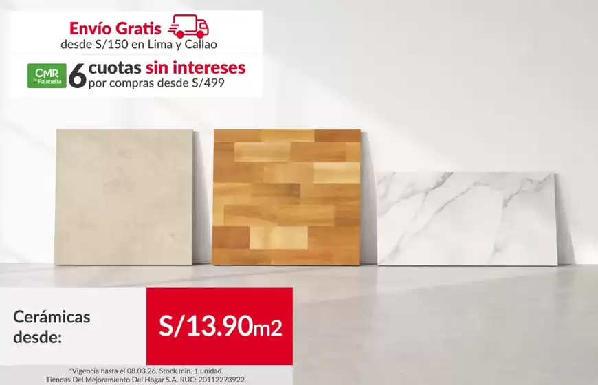 Catálogo Sodimac | Descubre ofertas atractivas | 2026-03-04T00:00:00.000Z - 2026-03-08T00:00:00.000Z