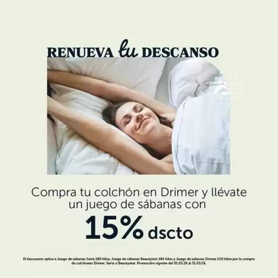 Catálogo Drimer | Renueva tu descanso | 2026-03-04T00:00:00.000Z - 2026-03-31T00:00:00.000Z
