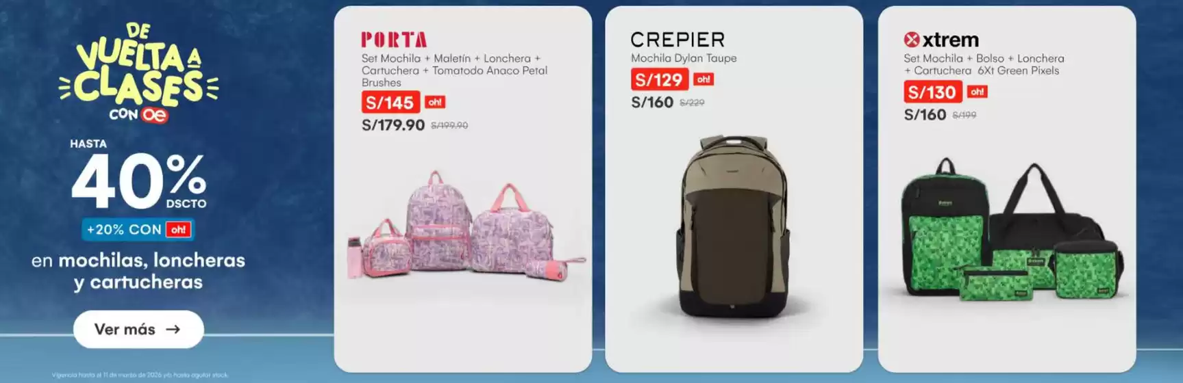 Catálogo Oechsle | De vuelta a clases con OE | 2026-03-05T00:00:00.000Z - 2026-03-11T00:00:00.000Z
