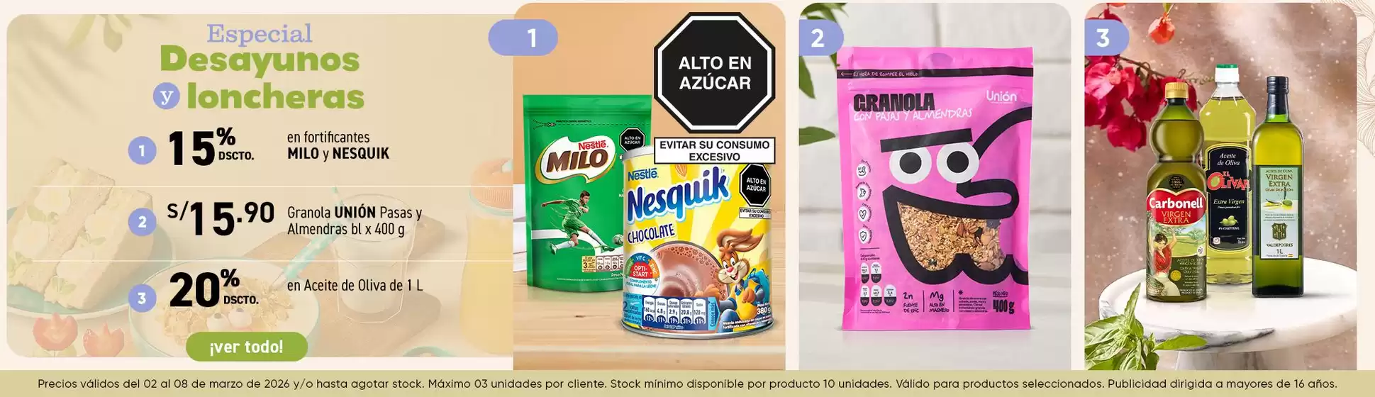 Catálogo Vivanda | Especial desayunos y loncheras  | 2026-03-05T00:00:00.000Z - 2026-03-15T00:00:00.000Z