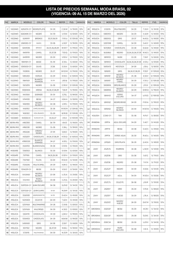 Catálogo Sokso | SEMANAL MODA BRASIL 02 | 2026-03-09T00:00:00.000Z - 2026-03-15T00:00:00.000Z