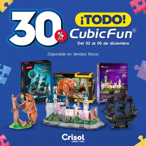 Catálogo Crisol | 30% Dto  | 2024-12-03T00:00:00.000Z - 2024-12-05T00:00:00.000Z