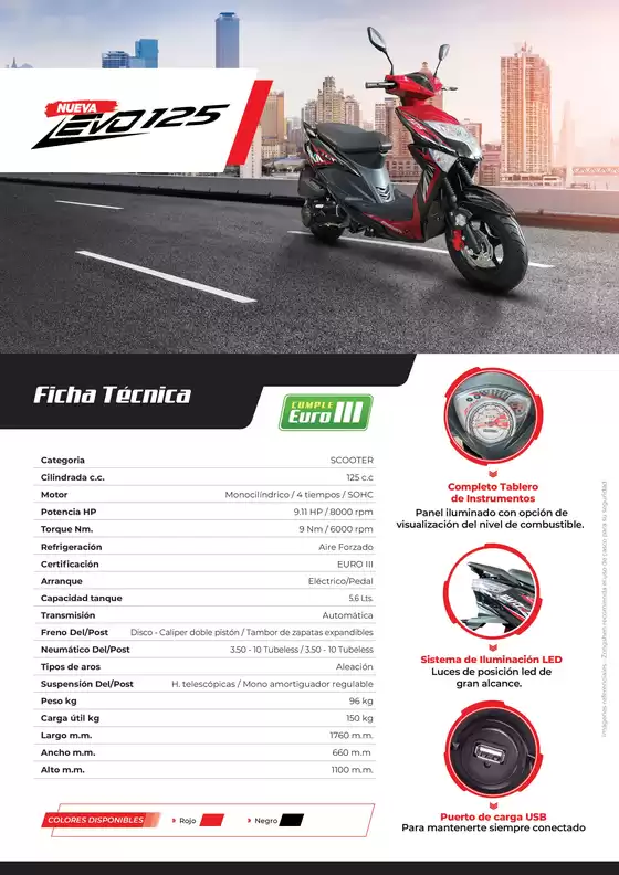 Catálogo Zongshen | FichaA4 Nueva EVO | 2026-03-07T00:00:00.000Z - 2026-03-21T00:00:00.000Z