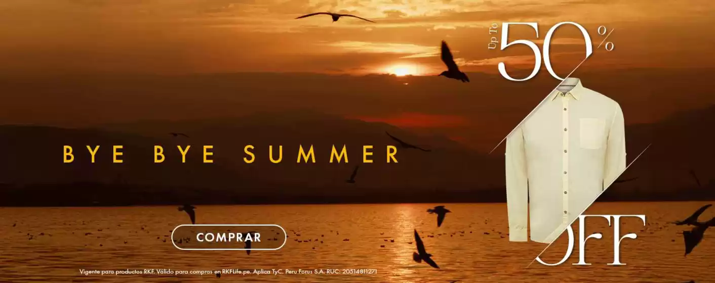 Catálogo RKF | Bye Bye summer | 2026-03-09T00:00:00.000Z - 2026-03-31T00:00:00.000Z