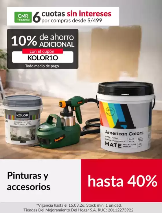 Catálogo Sodimac | Ofertas principales para todos los clientes | 2026-03-10T00:00:00.000Z - 2026-03-15T00:00:00.000Z