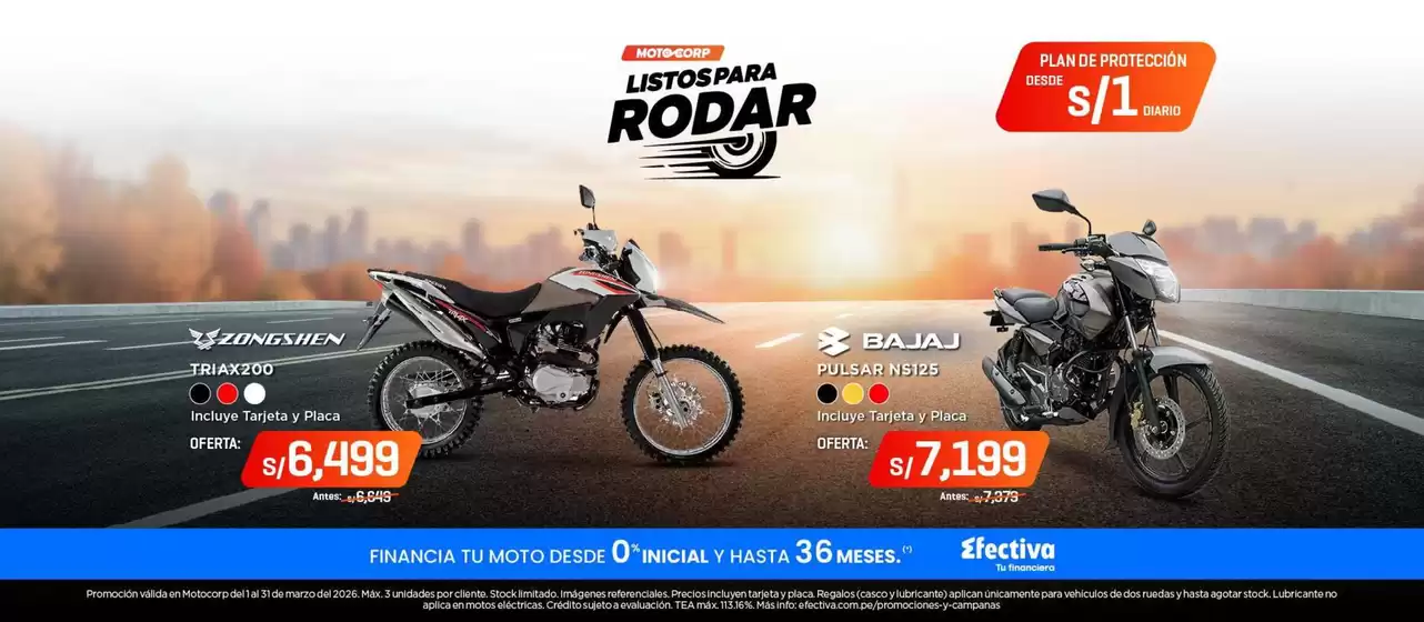 Catálogo Motocorp en Chepén | Catálogo Motocorp | 2026-03-01T00:00:00.000Z - 2026-03-31T00:00:00.000Z