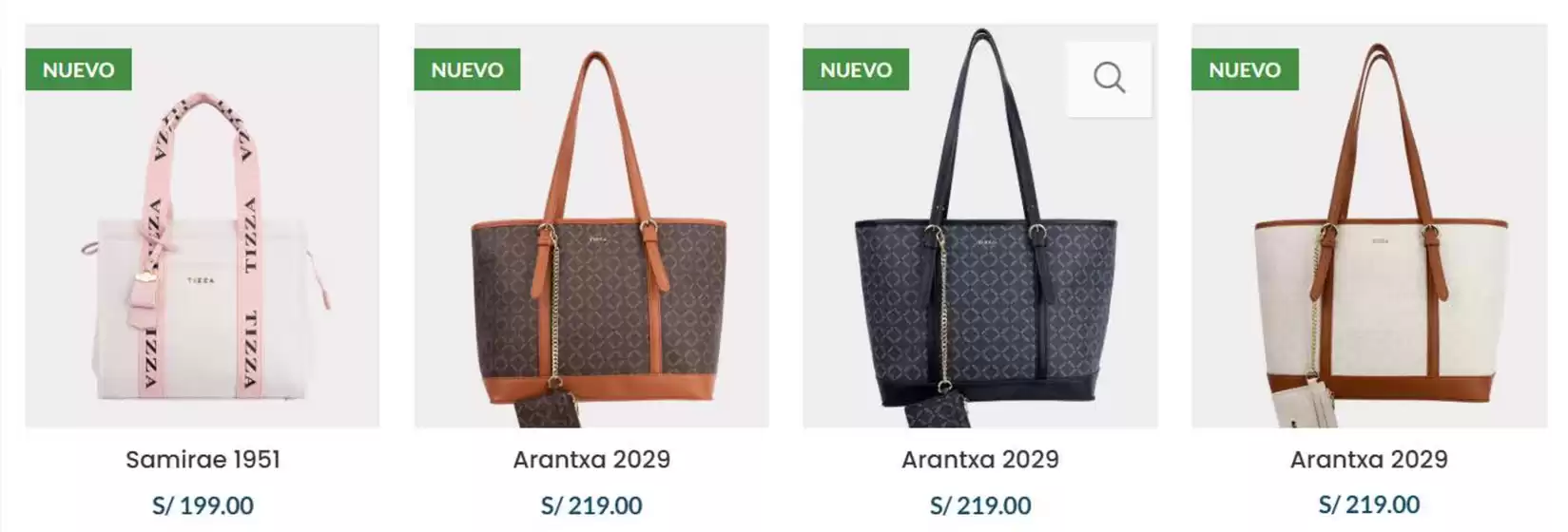 Catálogo Tizza | Nuevo bags | 2026-03-10T00:00:00.000Z - 2026-12-31T00:00:00.000Z