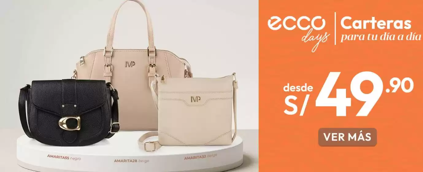 Catálogo Ecco | Carteras para tu dia a dia | 2026-03-11T00:00:00.000Z - 2026-03-31T00:00:00.000Z