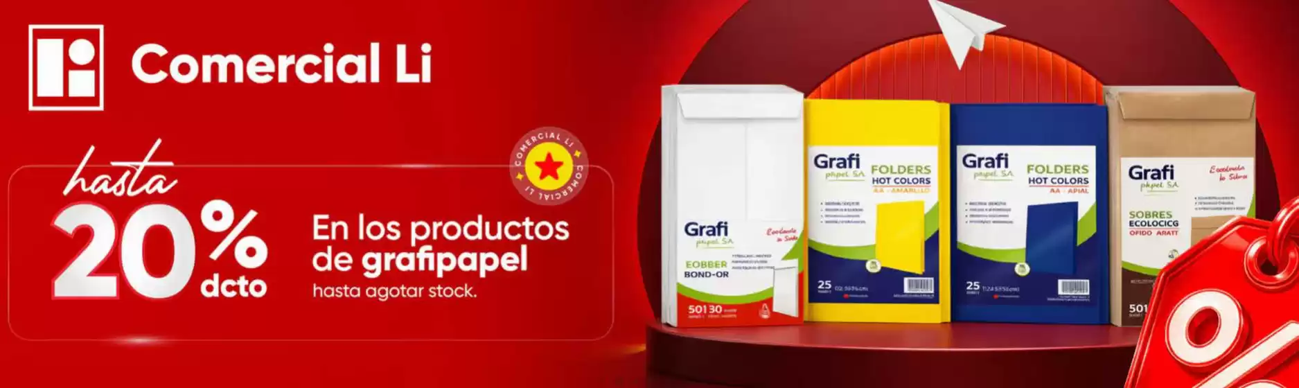 Catálogo Comercial Li | Hasta 20%dcto los productos de grafipapel  | 2026-03-12T00:00:00.000Z - 2026-03-31T00:00:00.000Z