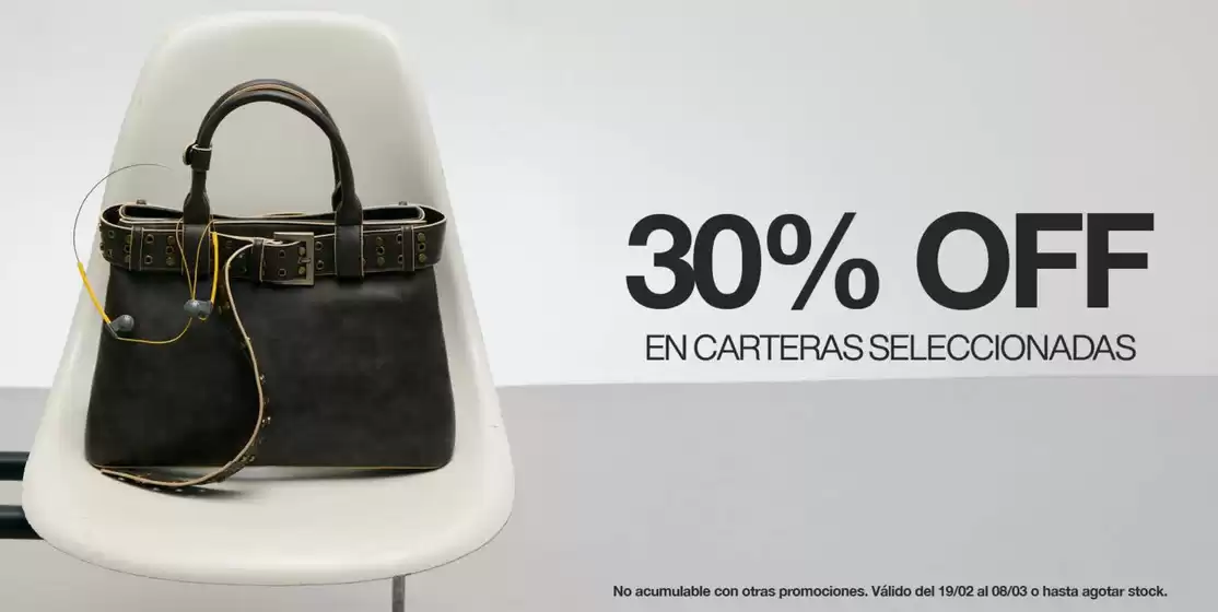 Catálogo Isadora | 30%off en carteras seleccionadas  | 2026-03-13T00:00:00.000Z - 2026-04-08T00:00:00.000Z