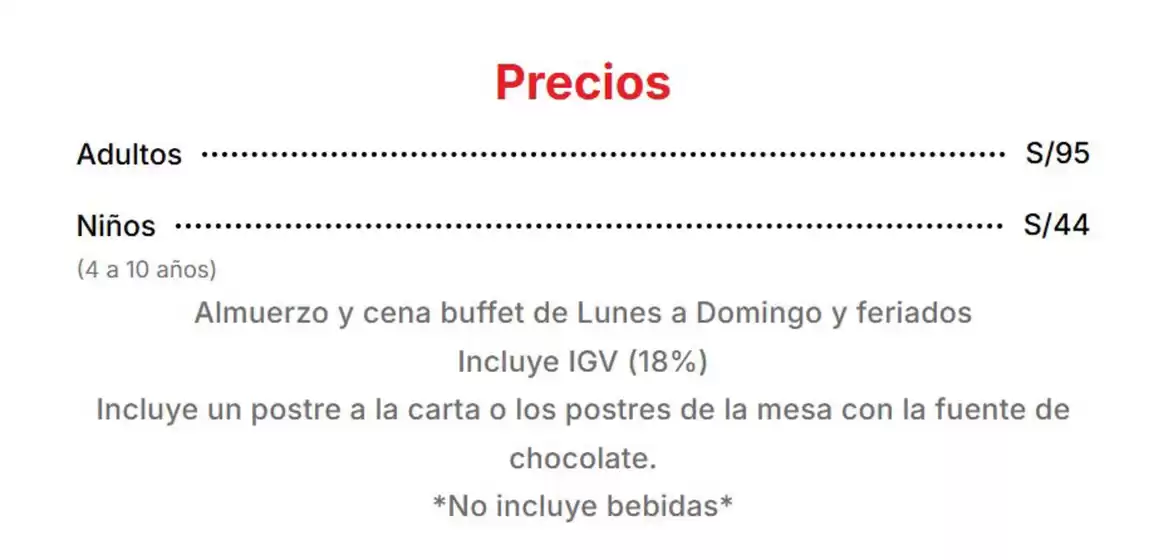 Catálogo La Bistecca | Menu  | 2026-03-13T00:00:00.000Z - 2027-01-31T00:00:00.000Z