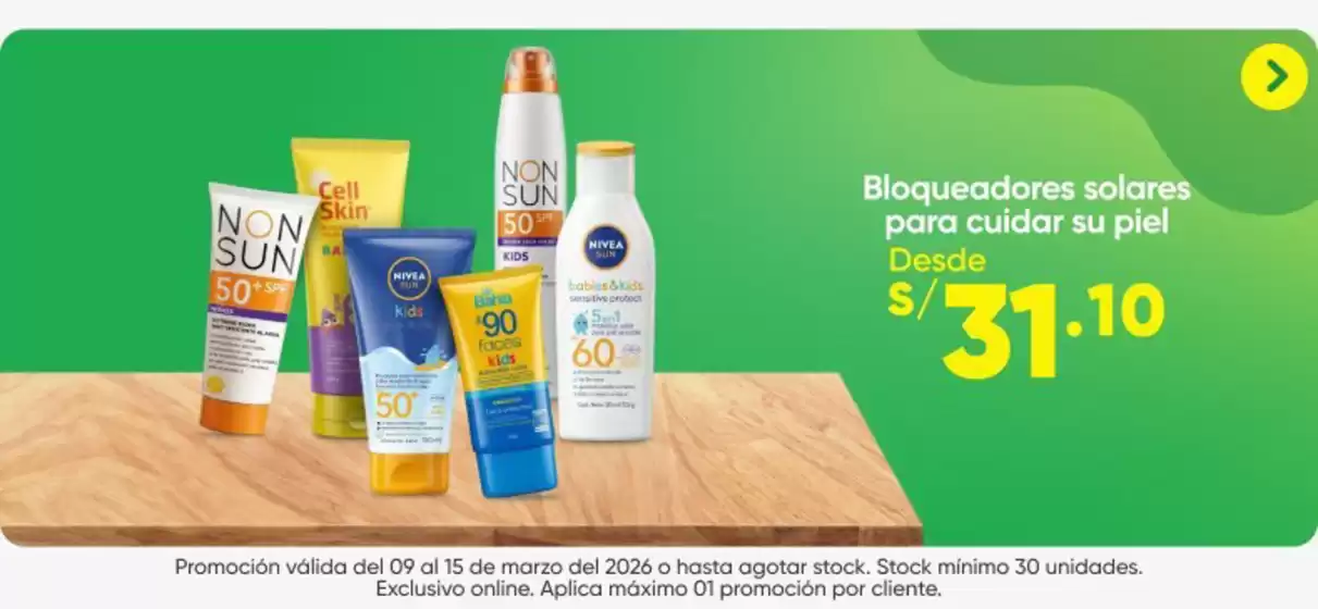 Catálogo InkaFarma | Ofertas principales para todos los cazadores de gangas | 2026-03-09T00:00:00.000Z - 2026-03-15T00:00:00.000Z