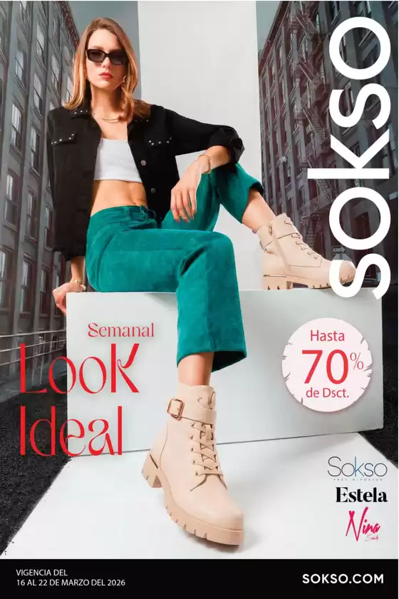 Catálogo Sokso | SEMANAL LOOK IDEAL 1 | 2026-03-16T00:00:00.000Z - 2026-03-22T00:00:00.000Z